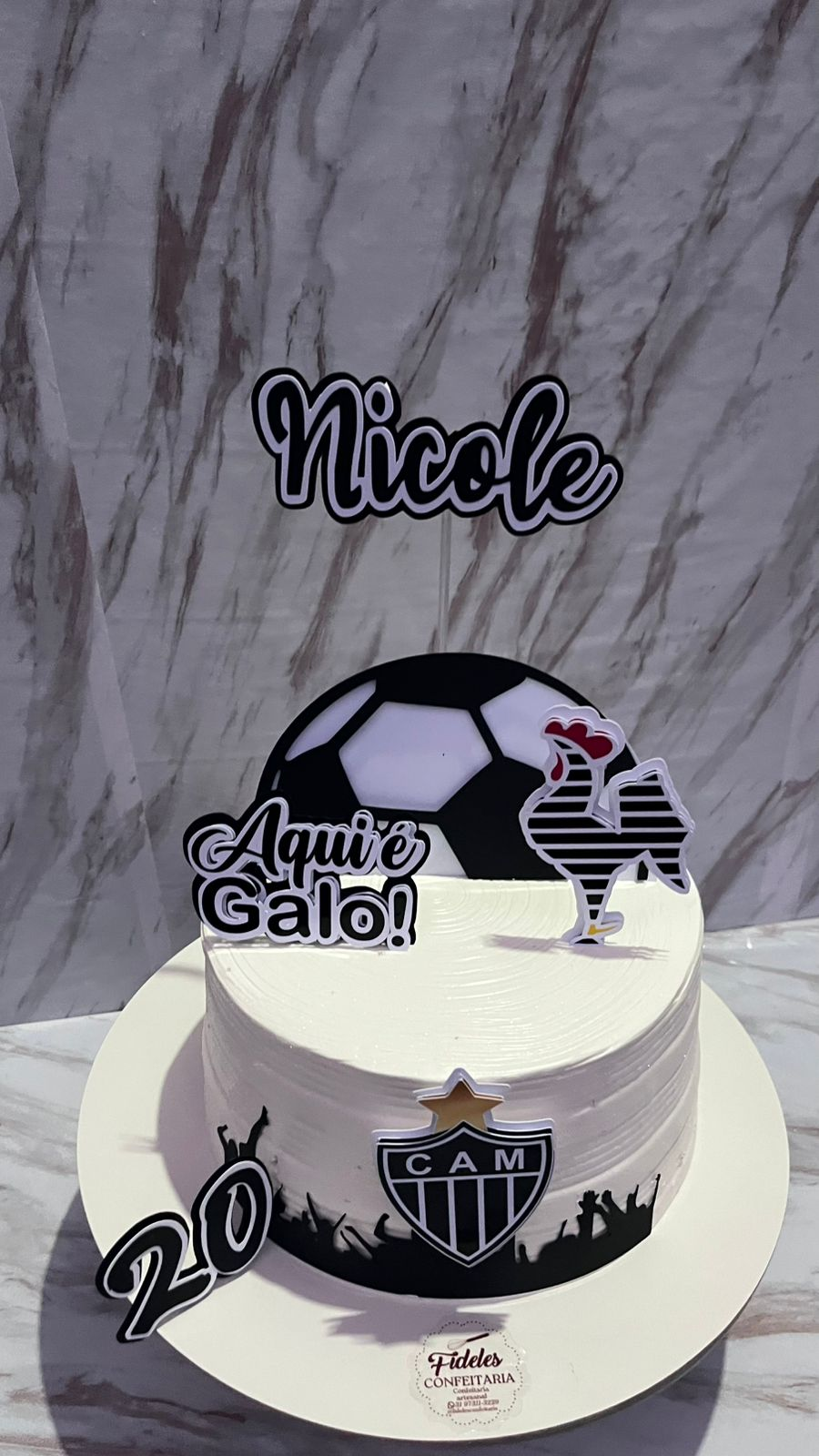 Bolo do Atlético Mineiro